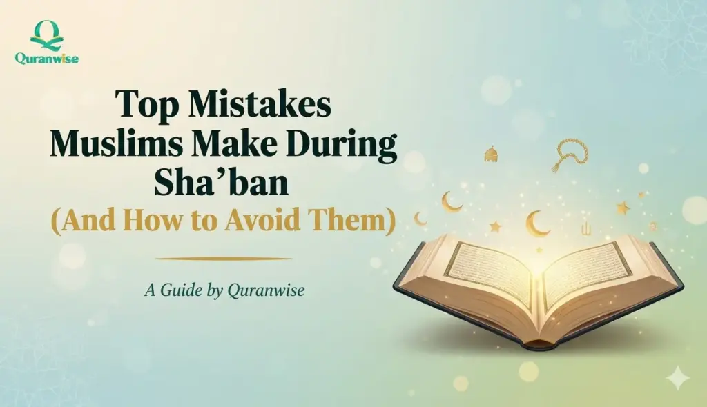 Top Mistakes Muslims Make During Sha‘ban (And How to Avoid Them)