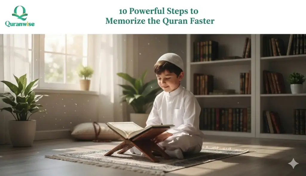 10 Powerful Steps to Memorize the Quran Faster