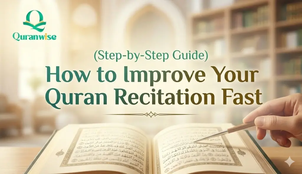 (Step-by-Step Guide)How to Improve Your Quran Recitation Fast