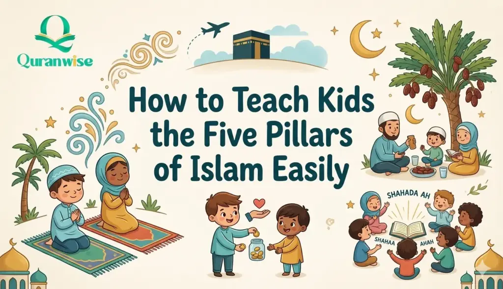 How to Teach Kids the Five Pillars of Islam Easily