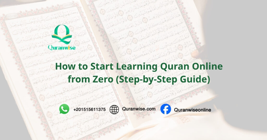 Best Learning Quran Online Step by Step